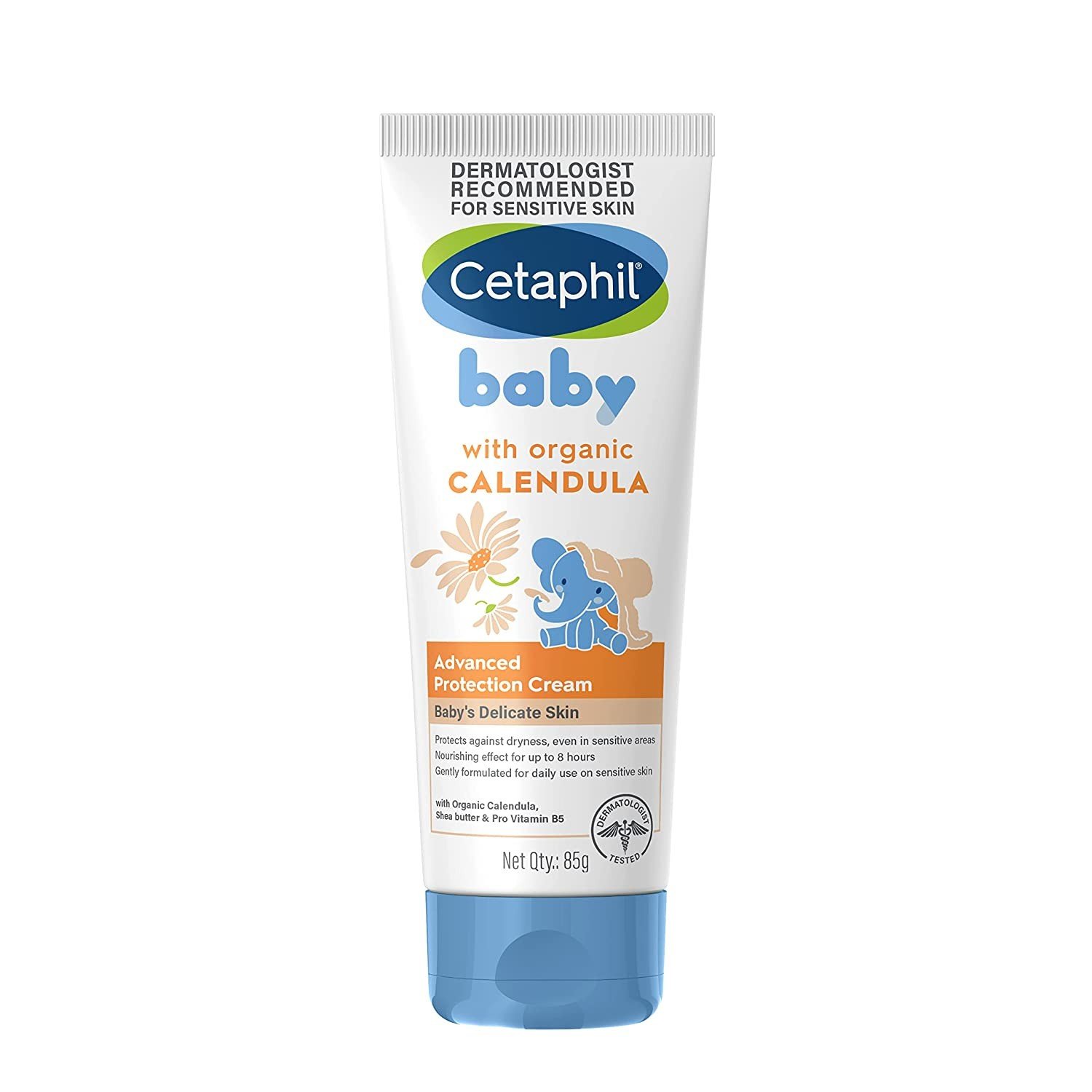 Cetaphil Baby Advanced Protection Moisturizing Cream for Face & Body with Organic Calendula 85gm – Gentle & Soft