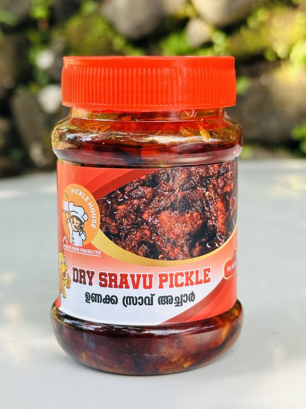 Pickle House Homemade Dry Sravu Pickle (ഉണക്ക സ്രാവ് അച്ചാർ) | Wayanadan Pickle | 100g,200g,500g,1kg | Non Veg Pickle | Traditional Recipe