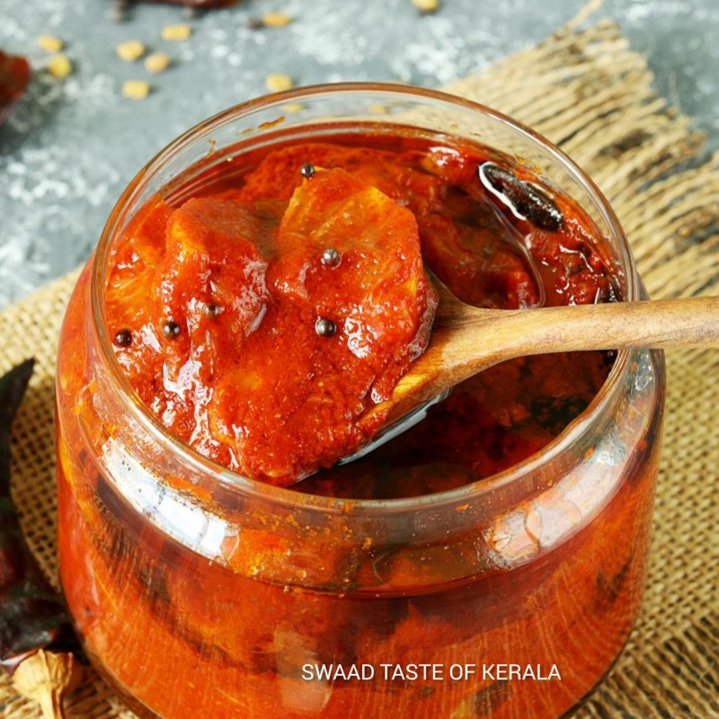 Swad of Kerala Natural Organic Authentic Handmade Lemon Pickle With Traditional Recipe 500 Gram | Naranga Achar | Nimbu Ka Achar | Kerala Style Naranga Achar | Sliced Naranga Pickle