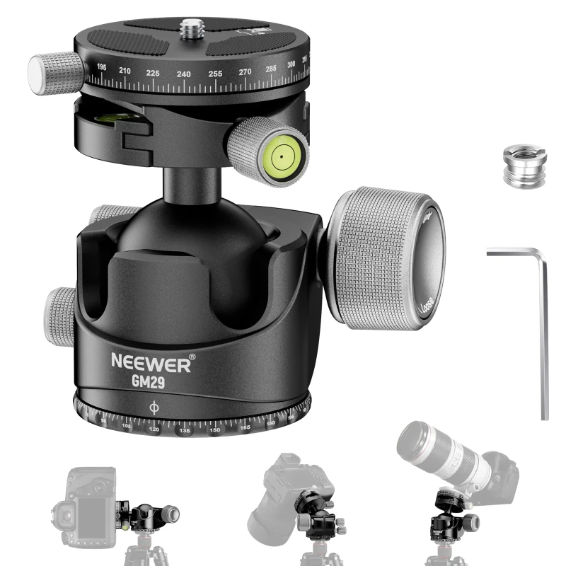 Low Profile Tripod Head (GM29)