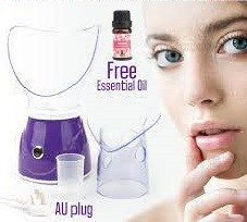 Sanford Facial Sauna 125 Watts - Purple | Steamer | Face Mask | Skin Moisturizer | Nasal Mask | Facial Steamer