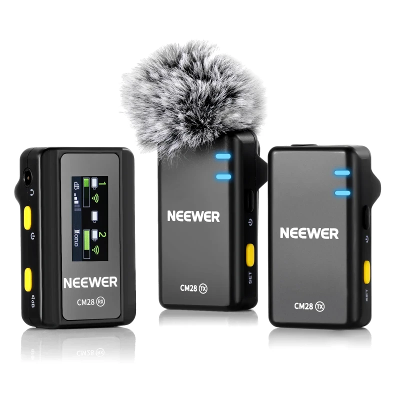 NEEWER CM28 Wireless Lavalier Microphone System (CM28) - mic