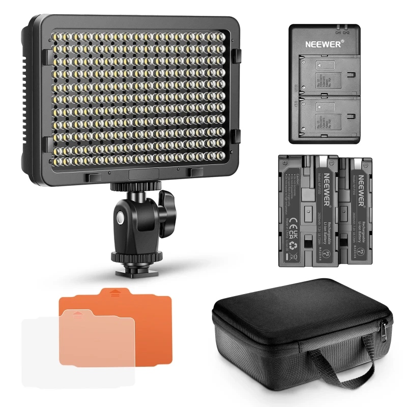 176 LED Panel Light Kit with Case