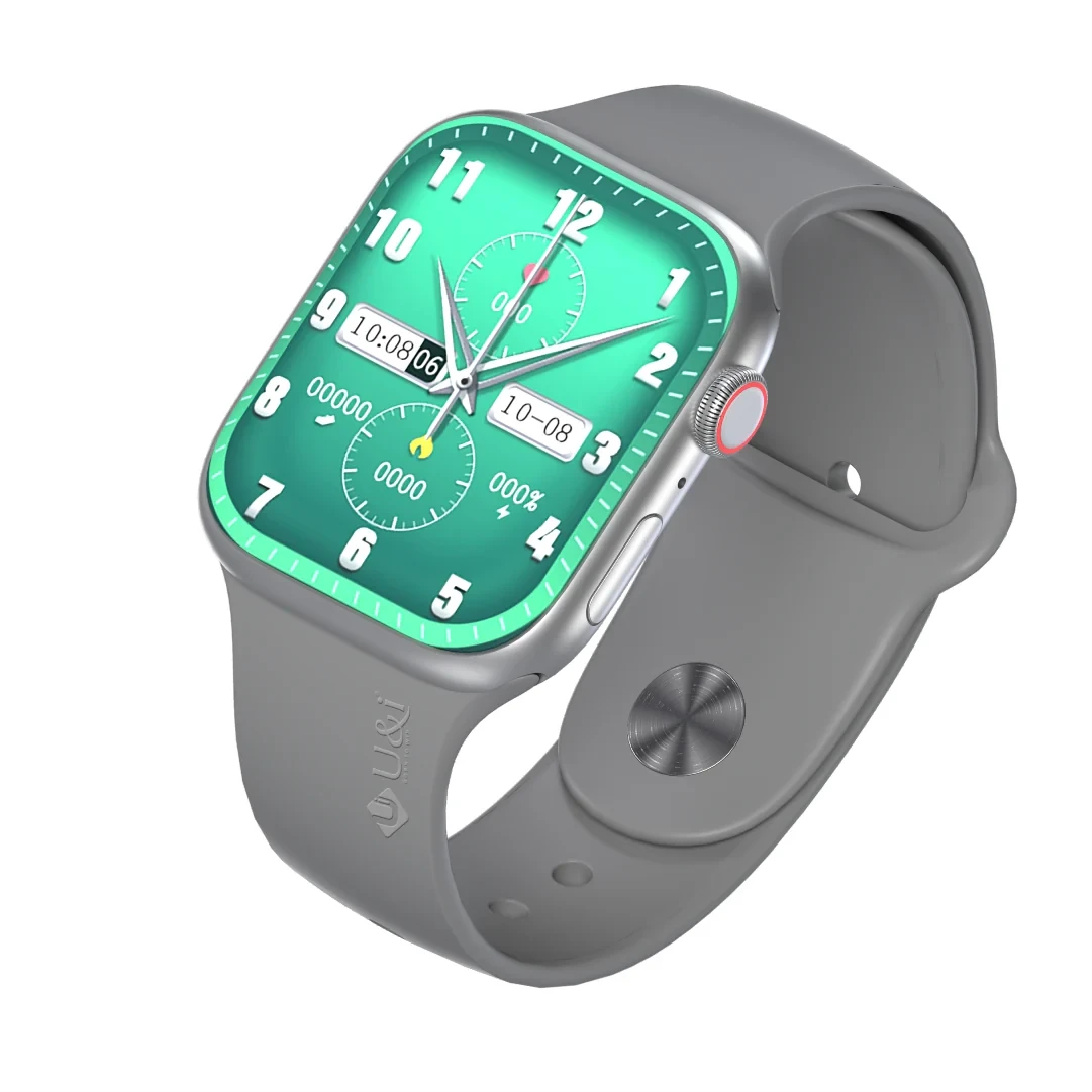 U&i Finger Series Smart Watch 2.1" HD Display with Bluetooth Calling, IP65 Water Resistance and Customizable Dials.