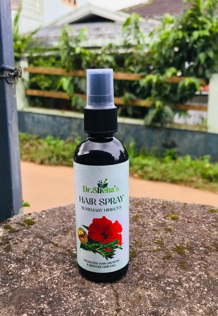 Dr.Sheha's Hibiscus Hair Spray For Healthy Hair Growth And Reduce Frizz 60 ML