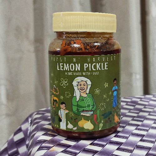 Feast N Harvest Kerala Homemade Lemon Pickle No Chemicals And Flavours 250g