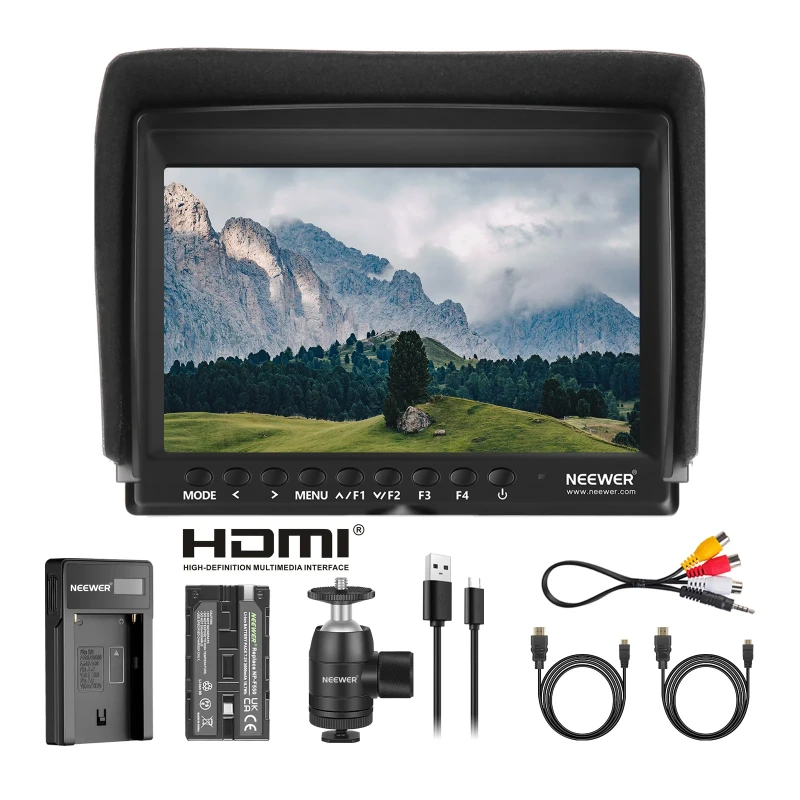 7 Inch HD Camera Field Monitor Kit 2 (F100)