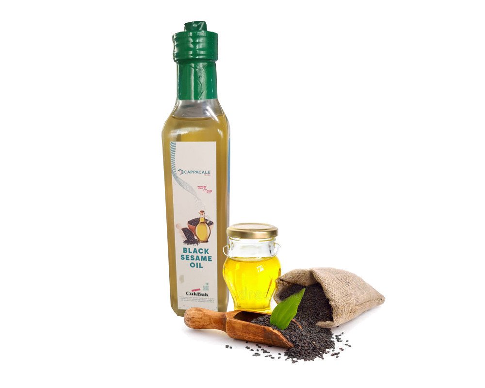 Cappacale Pure And Unrefined Cold Pressed Gingelly Oil (Sesame Oil) - 275g