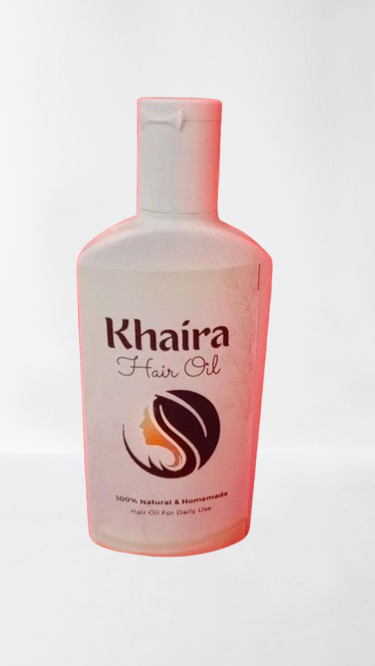 Khaira's Home Made Hair Oil Natural Remedy For Headache / Migraine And Hair Fall 100ML