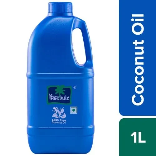 Parachute Coconut Oil - 1 L Pet Jar | Hair Oil | Parachute Hair Oil