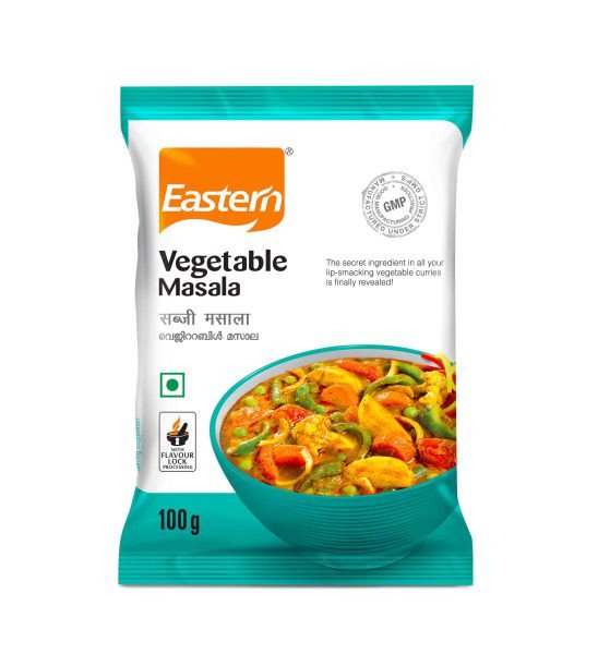 Kerala Eastern Vegetable Masala (വെജിറ്റബിൾ മസാല) - 100g Pouch (Delivery 24 hours in Hyderabad)