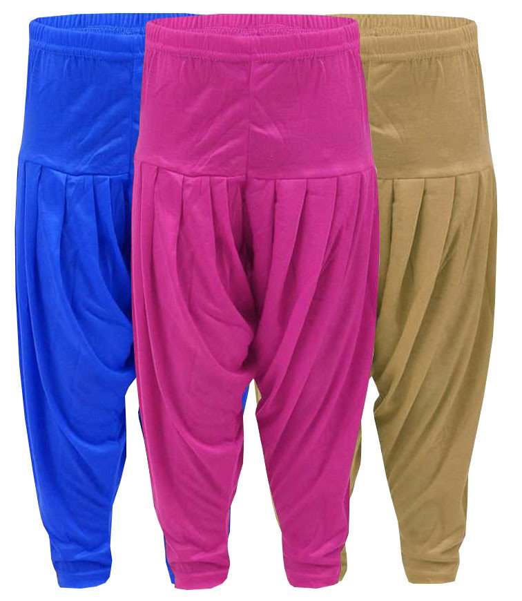 Girls Ankle Length Cotton Pant