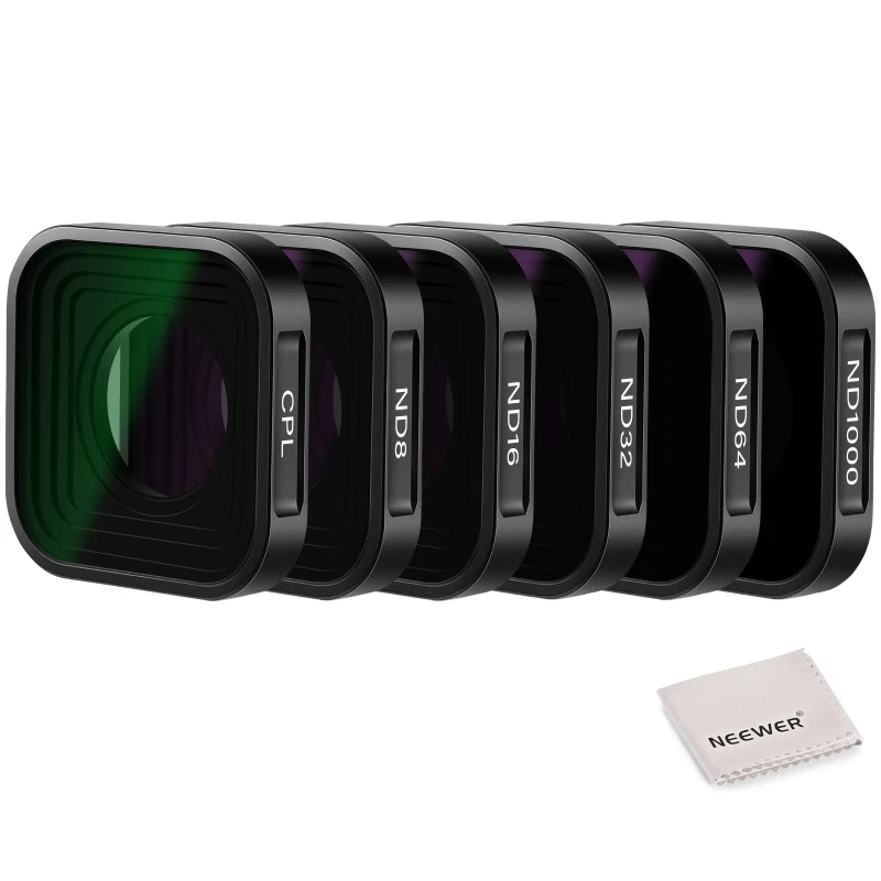 NEEWER 6 Pack ND Filter Set For GoPro Hero 13/11/10