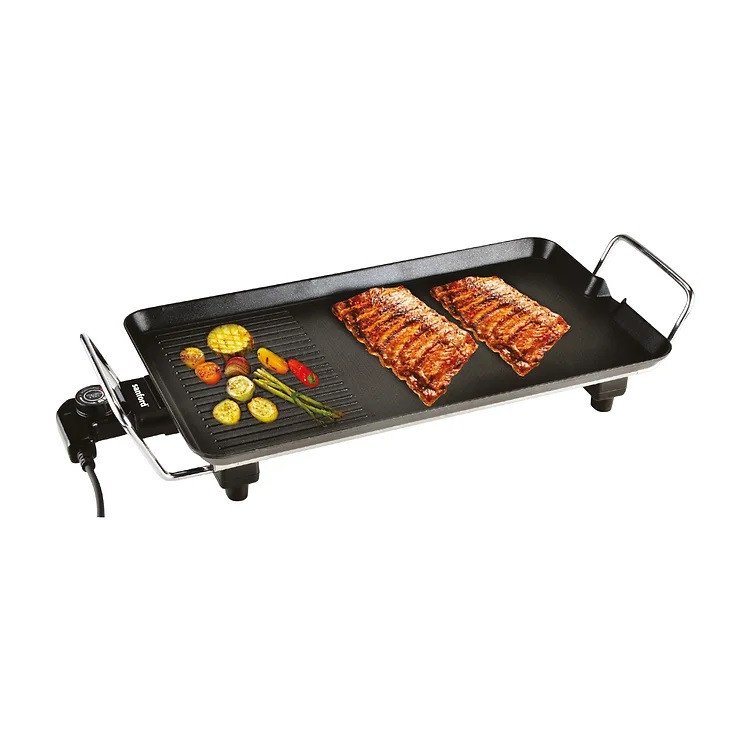 Sanford Electric Barbeque Grill 1500 Watts - Black Colour | SF5967BBQ | Electric Grill | Vegetables & Meat Grill | Adjustable Temperature Control