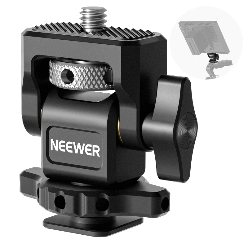 NEEWER Field Monitor Holder with Cold Shoe Mount (MA002)