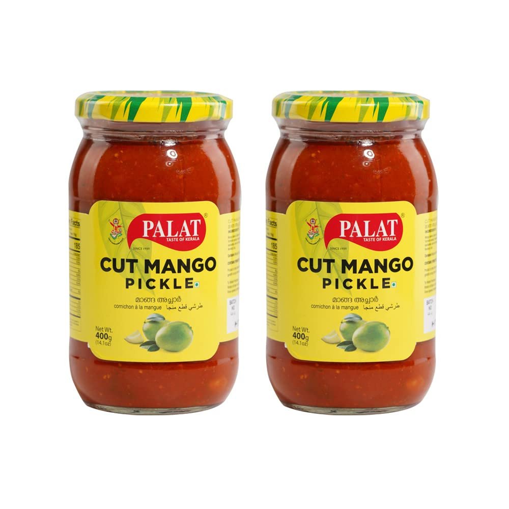 PALAT Cut Mango Pickle 400 GM - Pack of 2