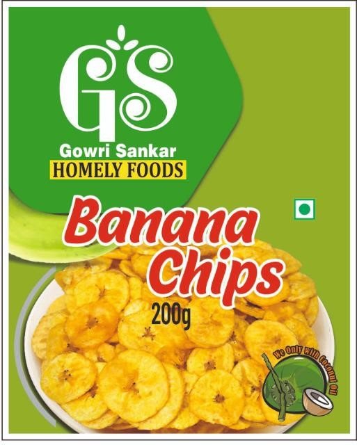 Kerala Style Banana Chips 200g | 100% Natural Snack | No Added Colours And Flavours