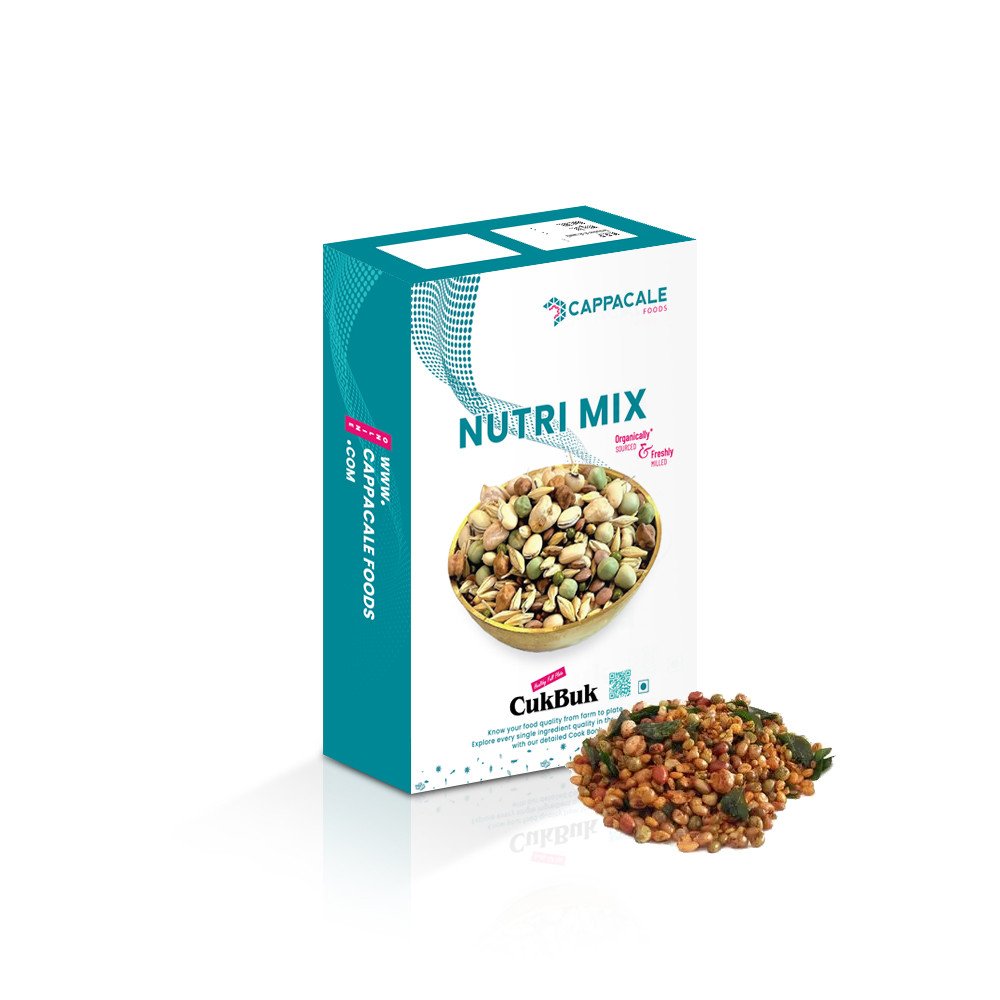 Organic And Fresh Diabetic Friendly Nutri Mix | Mixture Of Rice, Pulses, Ground Nut, Jaggery | Healthy Snack
