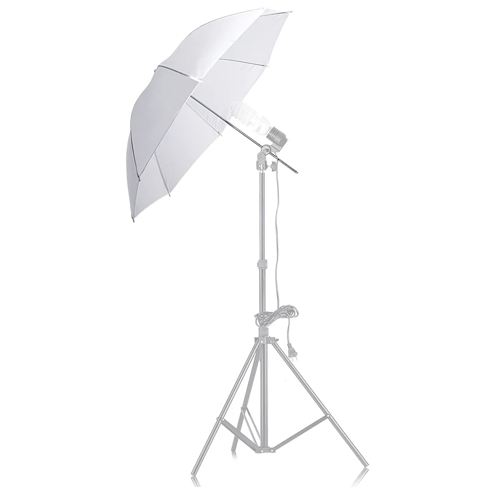 33" 83cm 2/3 Pack Translucent White Umbrella