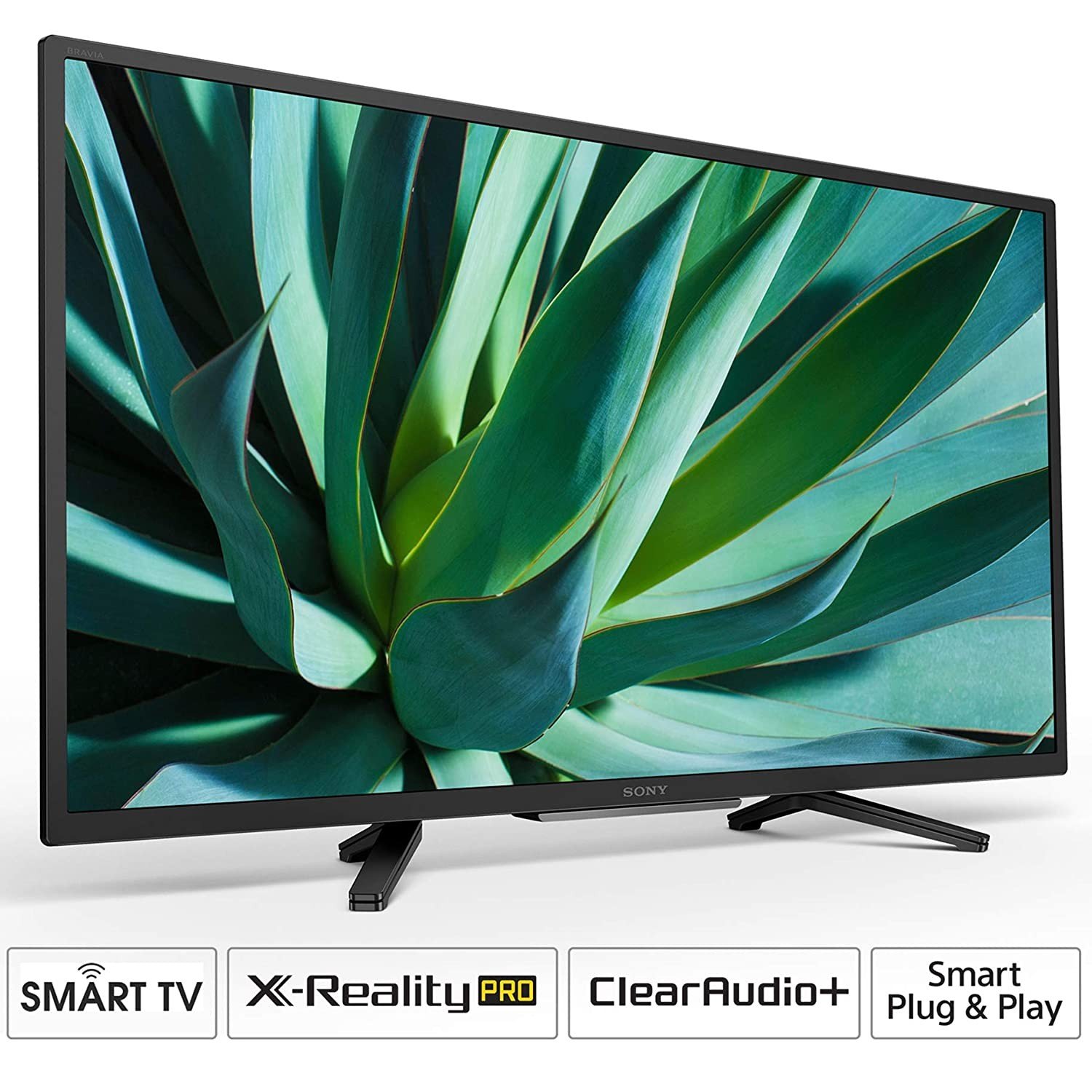 Sony Bravia 80 cm (32 inches) HD Ready Smart LED TV 32W6100 (Black) (2020 Model)