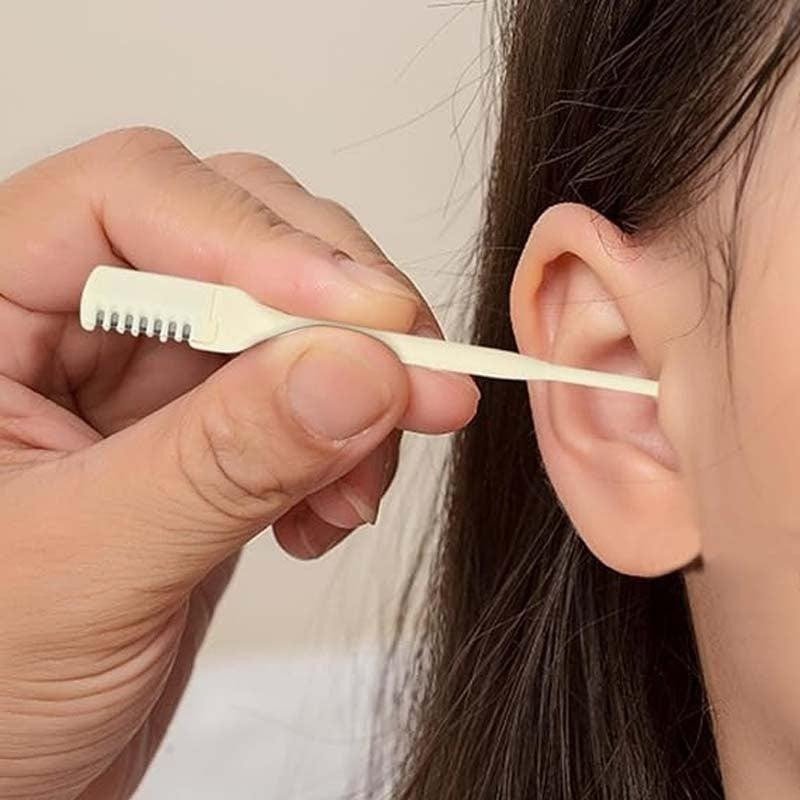 SmartGadgets Manual Nose & Ear Hair Trimmer – Unisex Handheld 360° Rotating Double-Head Remover, Portable & Cordless-2 pcs