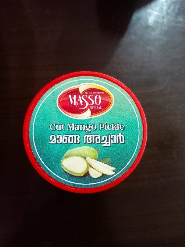 Mango pickle Masso The Real Taste Of Kerala Homemade Special Mango Pickle ( മാങ്ങാഅച്ചാർ) - 200g, 400g | Natural & Organic Homemade Mango Pickle | Mango Achar