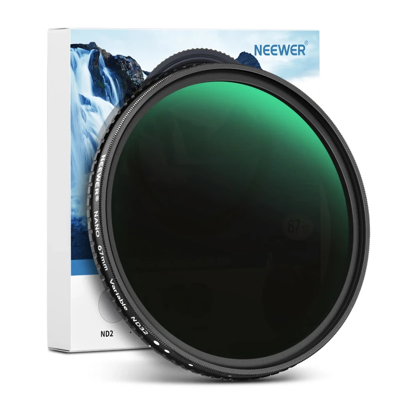 NEEWER Variable FL-ND2-32S Camera Lens ND Filter