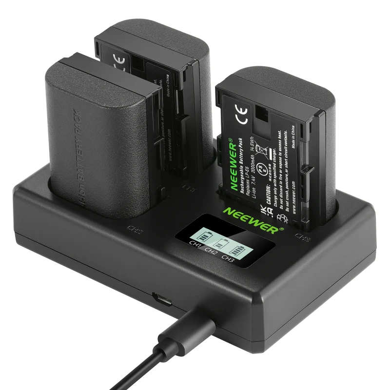 Canon Replacement Battery and Charger Set