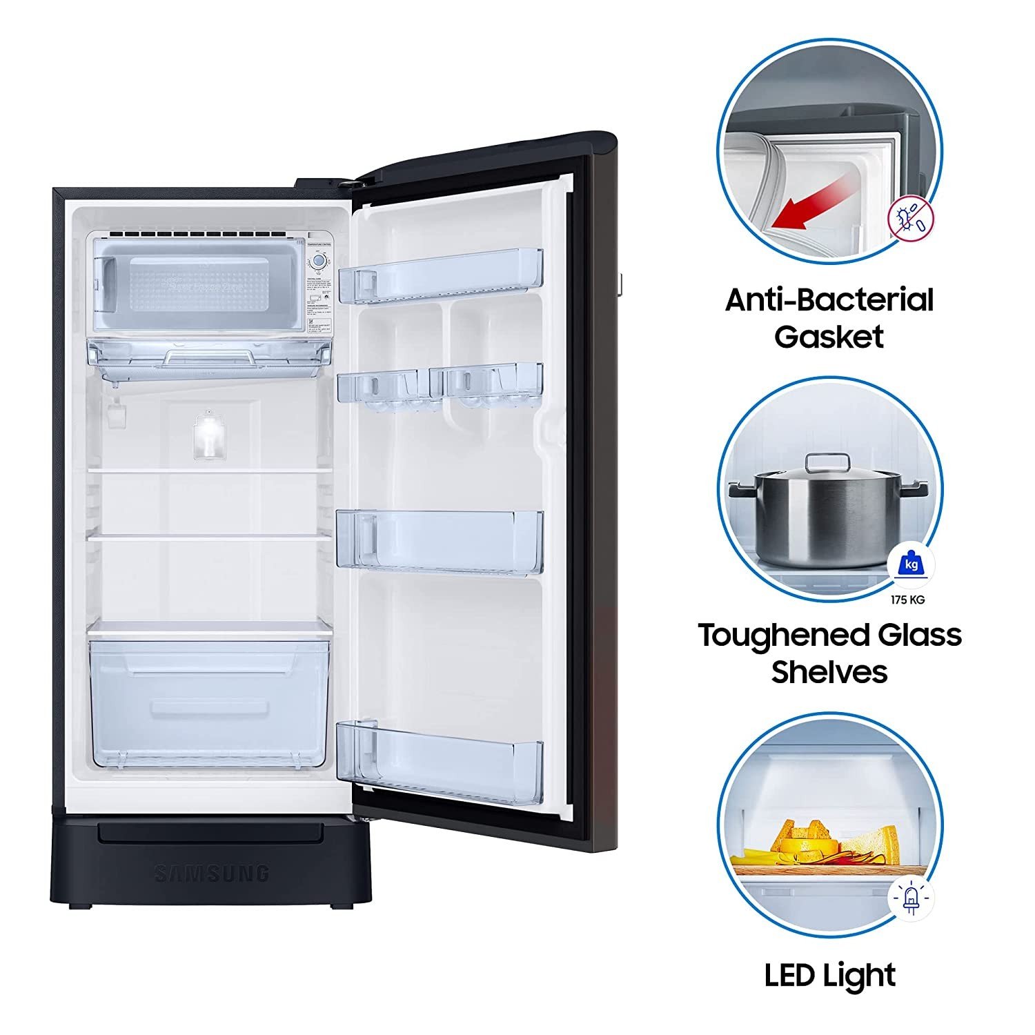 Samsung 198 litre fridge 5 star store power consumption