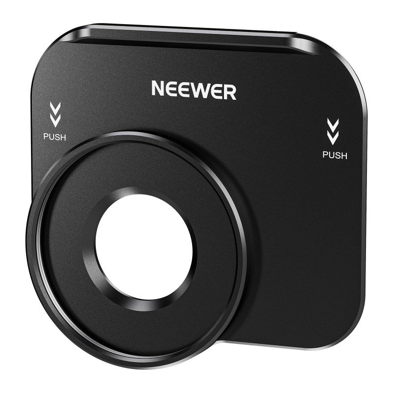 NEEWER 37mm Thread Lens Backplate for iPhone 15 Pro/Pro Max Cage (PA035)