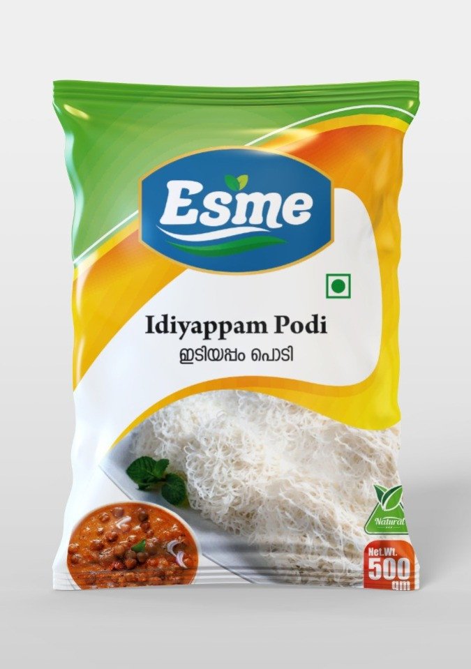 Esme Homemade Soft & Smooth Instant Idiyappam Podi (ഇടിയപ്പം പൊടി) - 500g | Noolputtu Podi | Easy Idiyappam Podi | Istant Idiyappam Powder