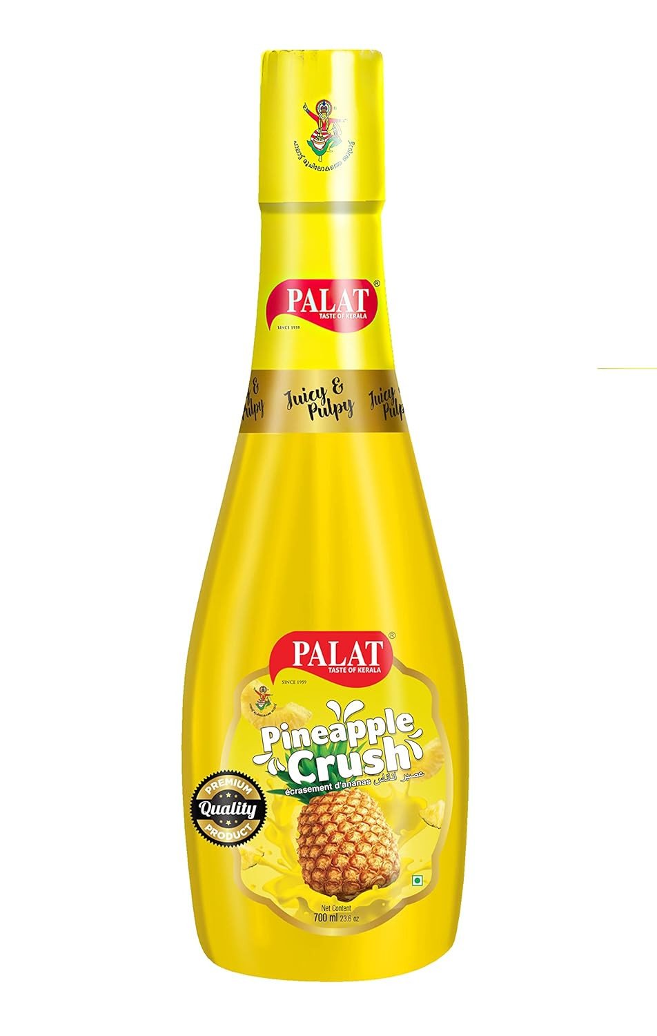 PALAT Pineapple crush | Refreshing pineapple concentrate | 700ml