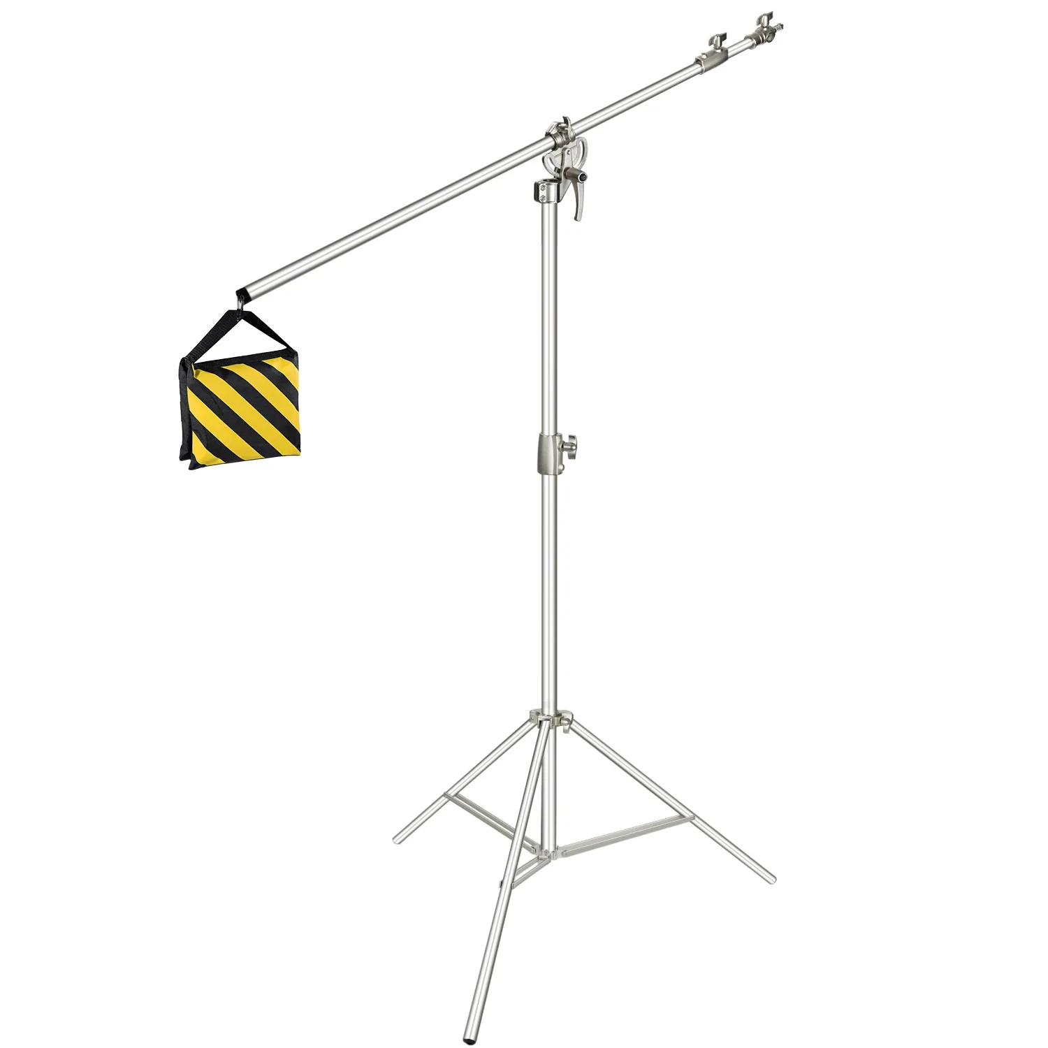 385cm Light Stand With Boom Arm And Sandbag