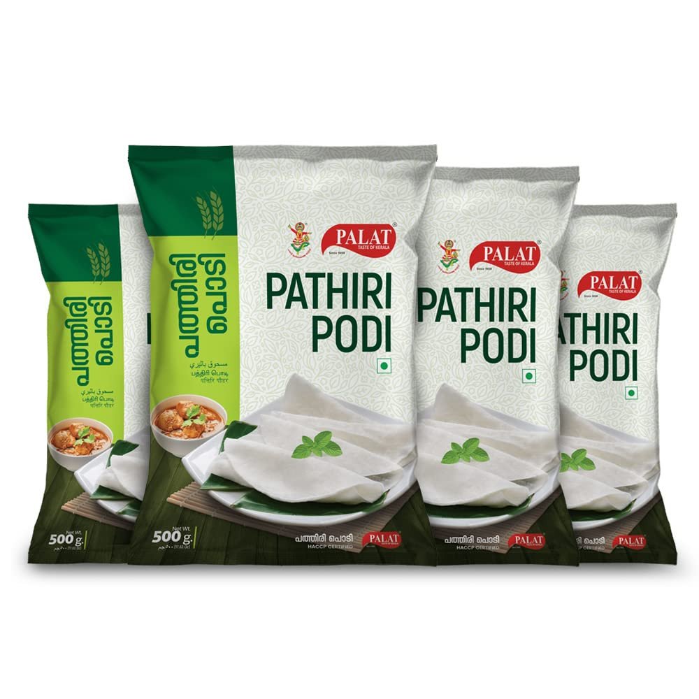 Palat Pathiri Podi | Roasted Flour| Superfine Pathil powder| 500 gm Pack of 4