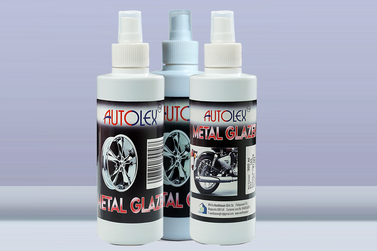 Autolex Metal Glazer | Clean And Glitter The Metal Parts Of Your Vehicle 300ml