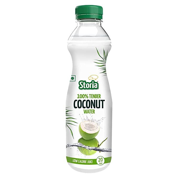 Kerala Natural Organic Fresh Storia Tender Coconut Water (തേങ്ങ വെള്ളം) No Added Sugar - 1000 ml PET Bottle (Delivery 24 hours in Hyderabad)