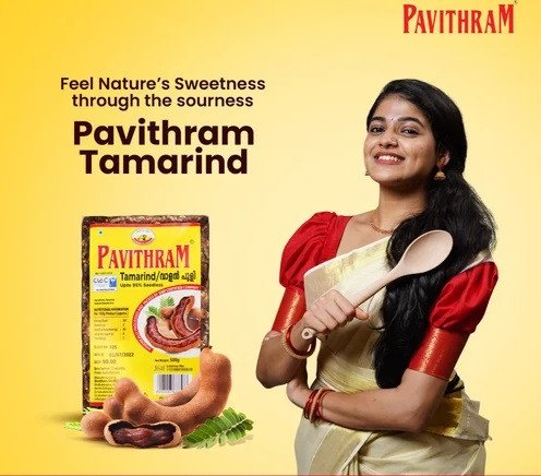 Kerala Pavithram Tamarind -100g (വാളൻ പുളി) | Kol Puli (Delivery 24 hours in Hyderabad)