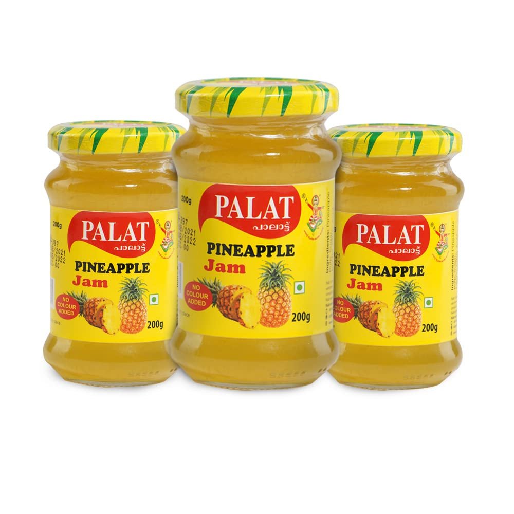 PALAT -Pineapple Jam 200 GM- Pack of 3