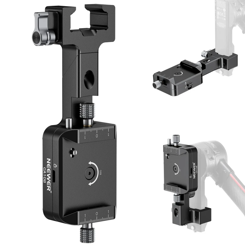 Vertical Camera Mount for Ronin RS 4 RS 3 RS3 Pro RS 2 Gimbal (CA108)