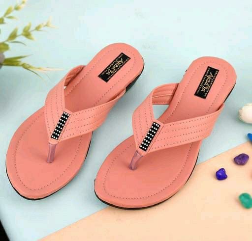 Buy Peach Flat Sandals for Women by JOYTOUCH Online  Ajiocom