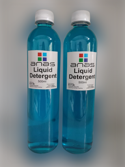 Anas Liquid Detergent 500ml | Laundry Liquid For Fabric Care