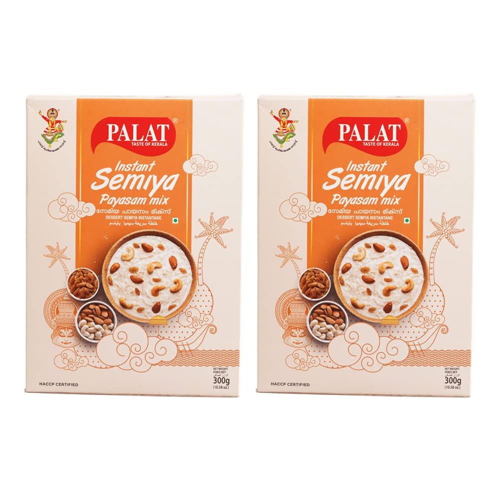 Palat Instant semiya payasam Mix സേമിയ പായസം (300gX2) - Pack of 2