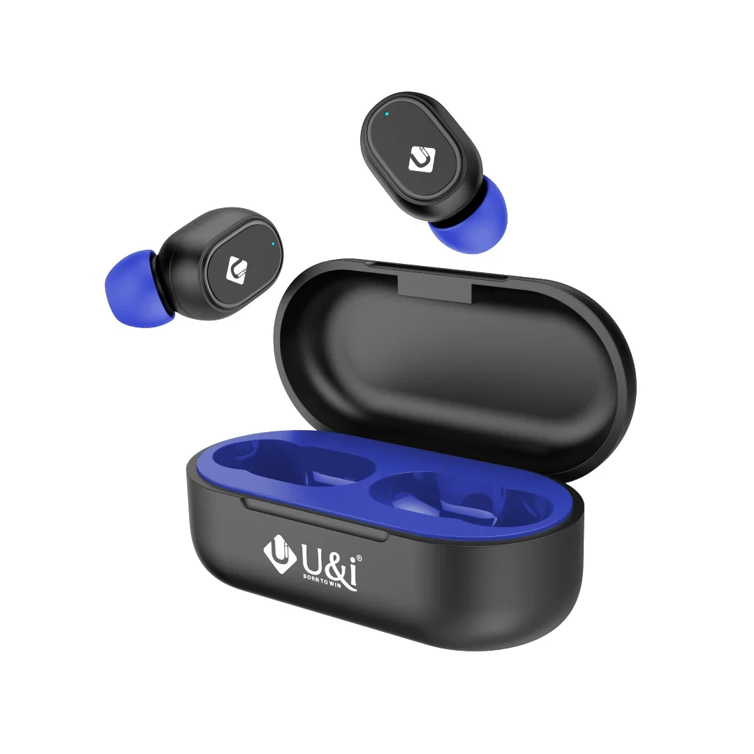 U&i MyDots Plus Series True Wireless Earbuds 20 Hours Battery Backup Bluetooth Headset with Mic.