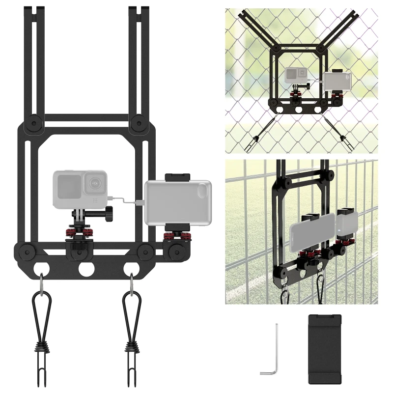 NEEWER Fence Mount Compatible with Action Camera (PA022)