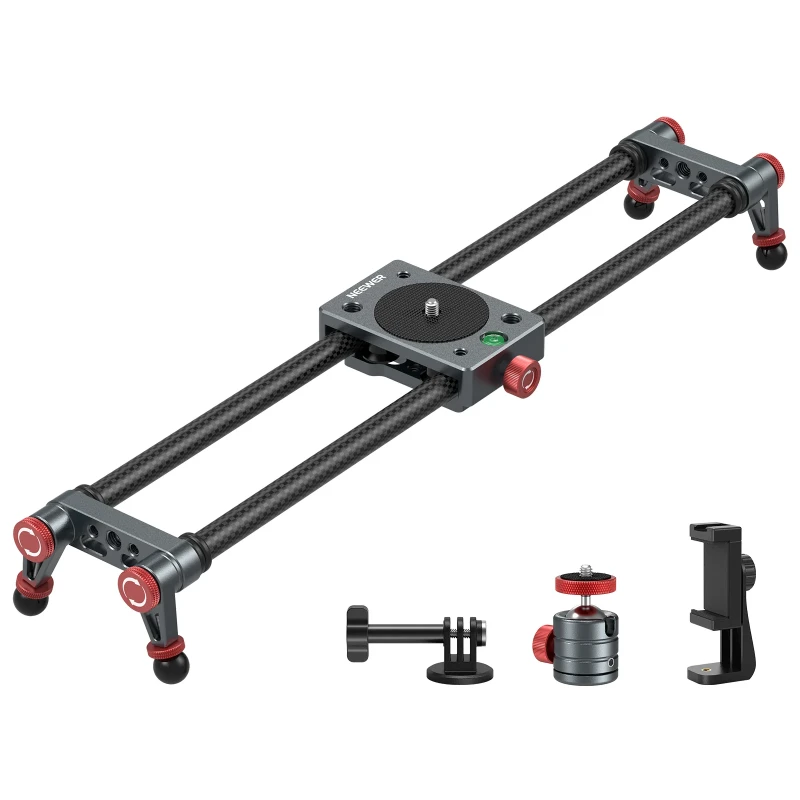 NEEWER Carbon Fiber Camera Slider (CS1M/CS2M)