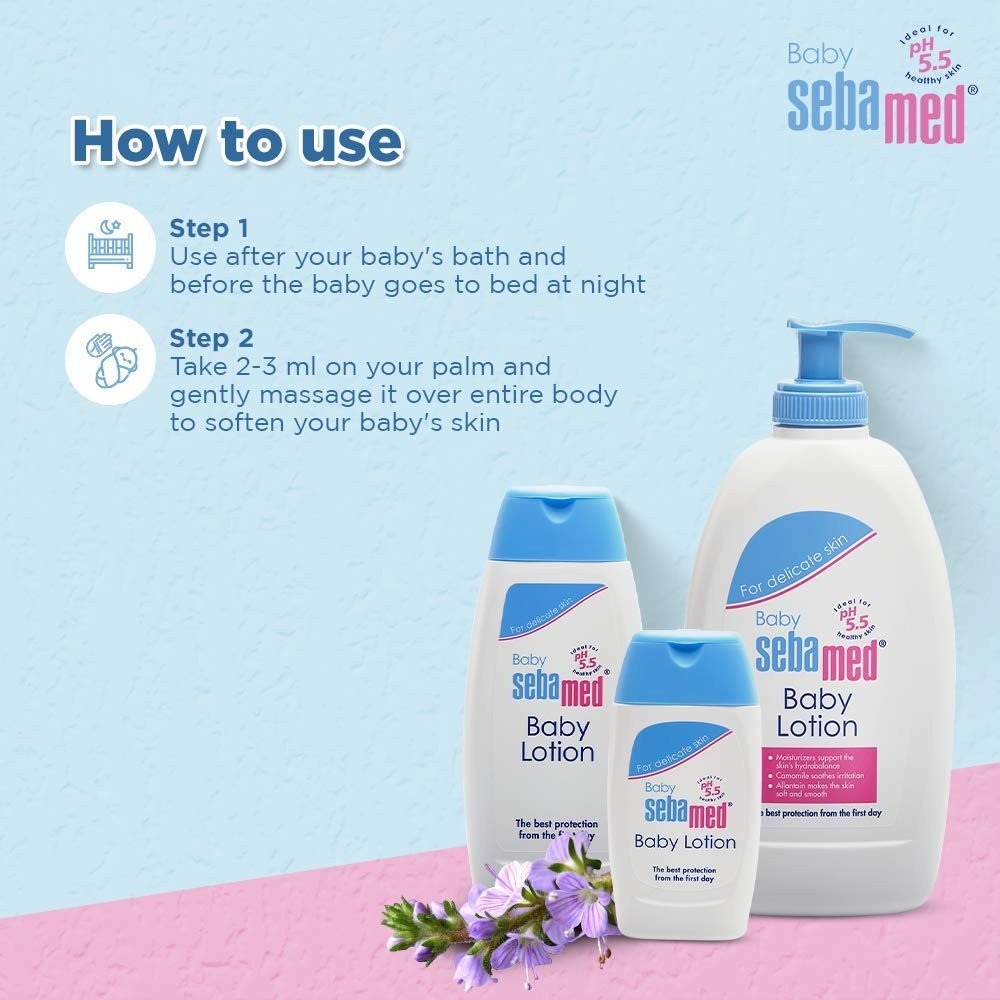 Sebamed baby clearance body cream