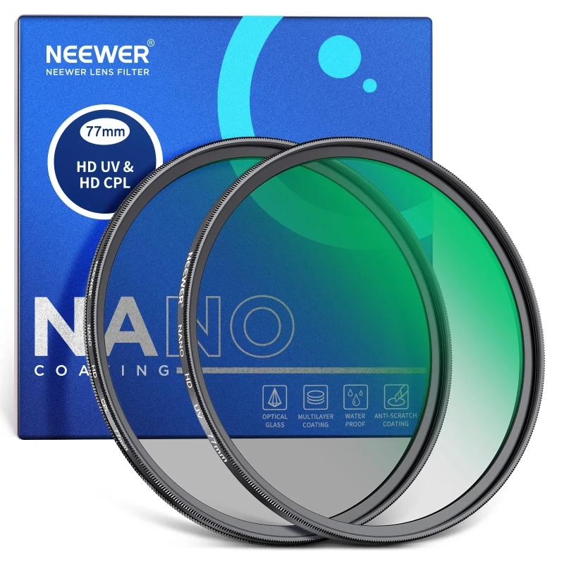 NEEWER CPL UV Lens Filter Kit