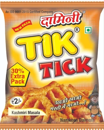 Tik Tick Snacks Packet Magic Masala Flavoured Snacks - 50 pcs