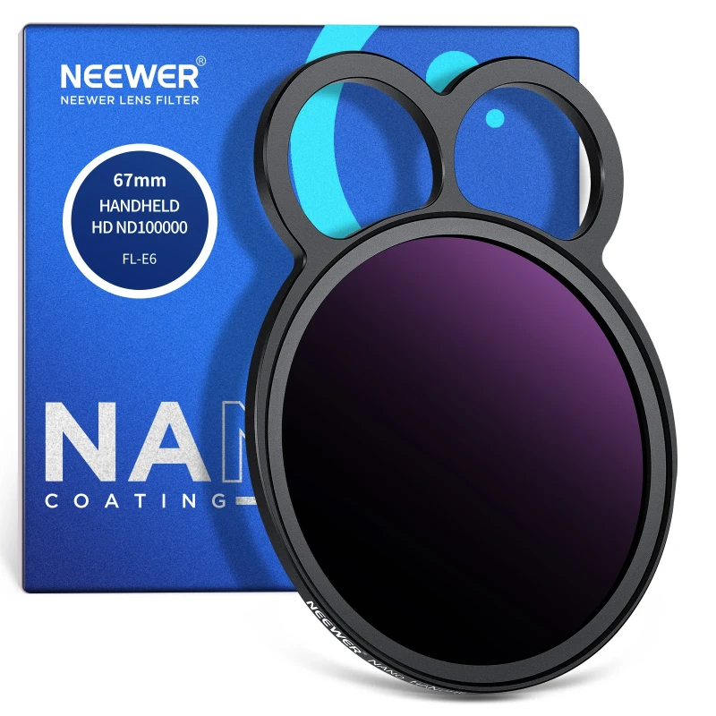 NEEWER Handheld ND1000000 Fixed Neutral Density Phone ND Filter