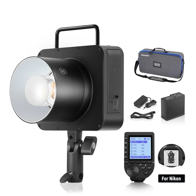 NEEWER Q4 400Ws 2.4G TTL Flash - With QPRO-N